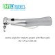 COXO® contra angle for implant system with fiber optic(for CA burs Ø2.35)