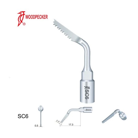 Woodpecker Ultrasonic Piezo Bone Surgery Tips fit for AiSurgery, Surgic Smart&Satelec Piezo