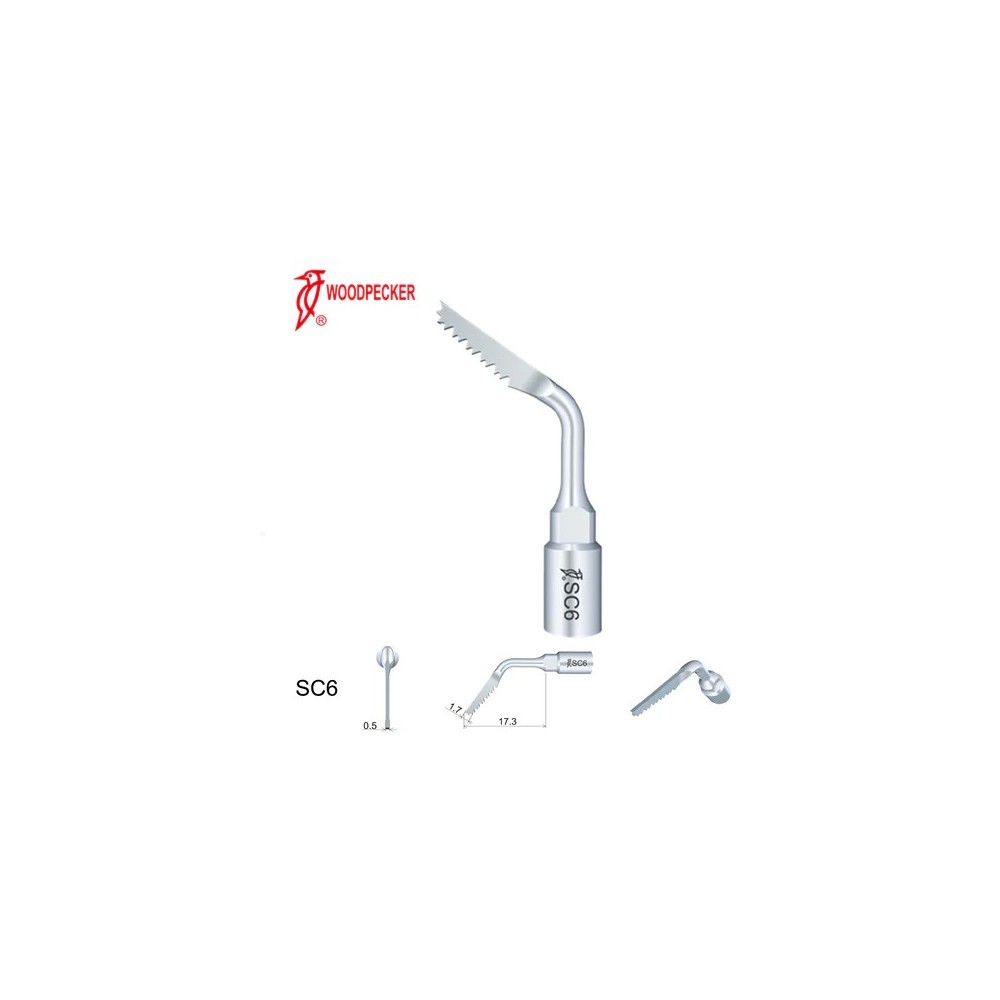 Woodpecker Ultrasonic Piezo Bone Surgery Tips fit for AiSurgery, Surgic Smart&Satelec Piezo