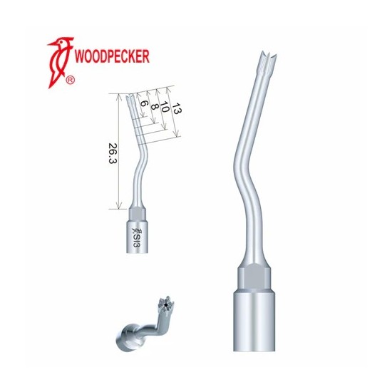 Woodpecker Ultrasonic Piezo Bone Surgery Tips fit for AiSurgery, Surgic Smart&Satelec Piezo