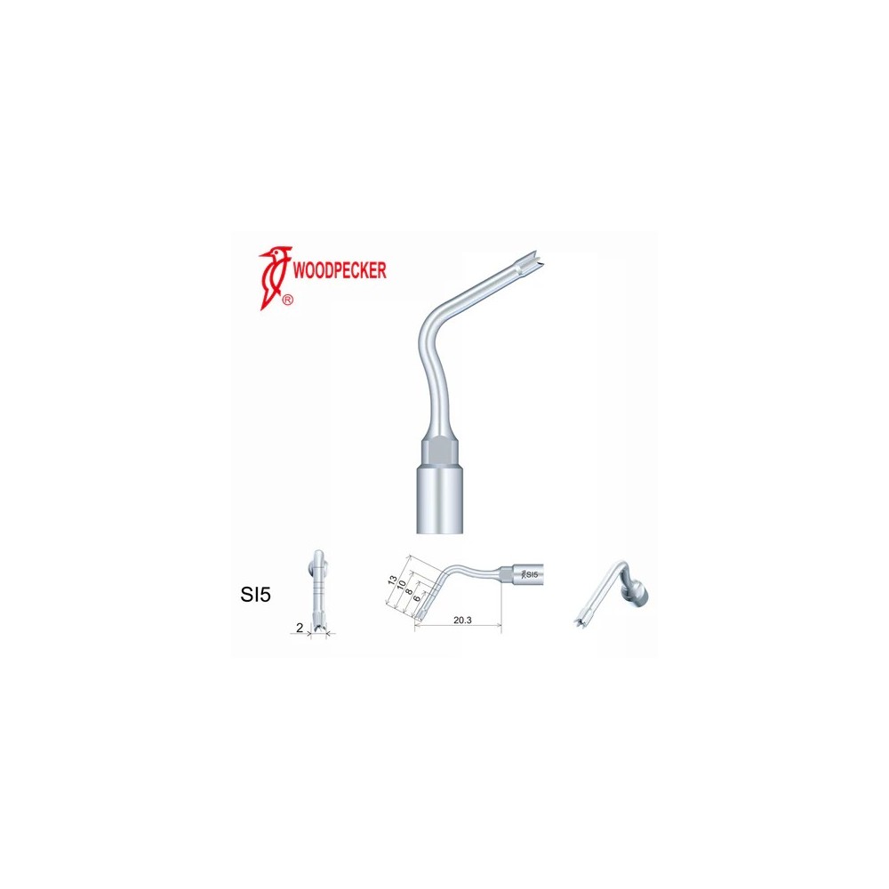 Woodpecker Ultrasonic Piezo Bone Surgery Tips fit for AiSurgery, Surgic Smart&Satelec Piezo