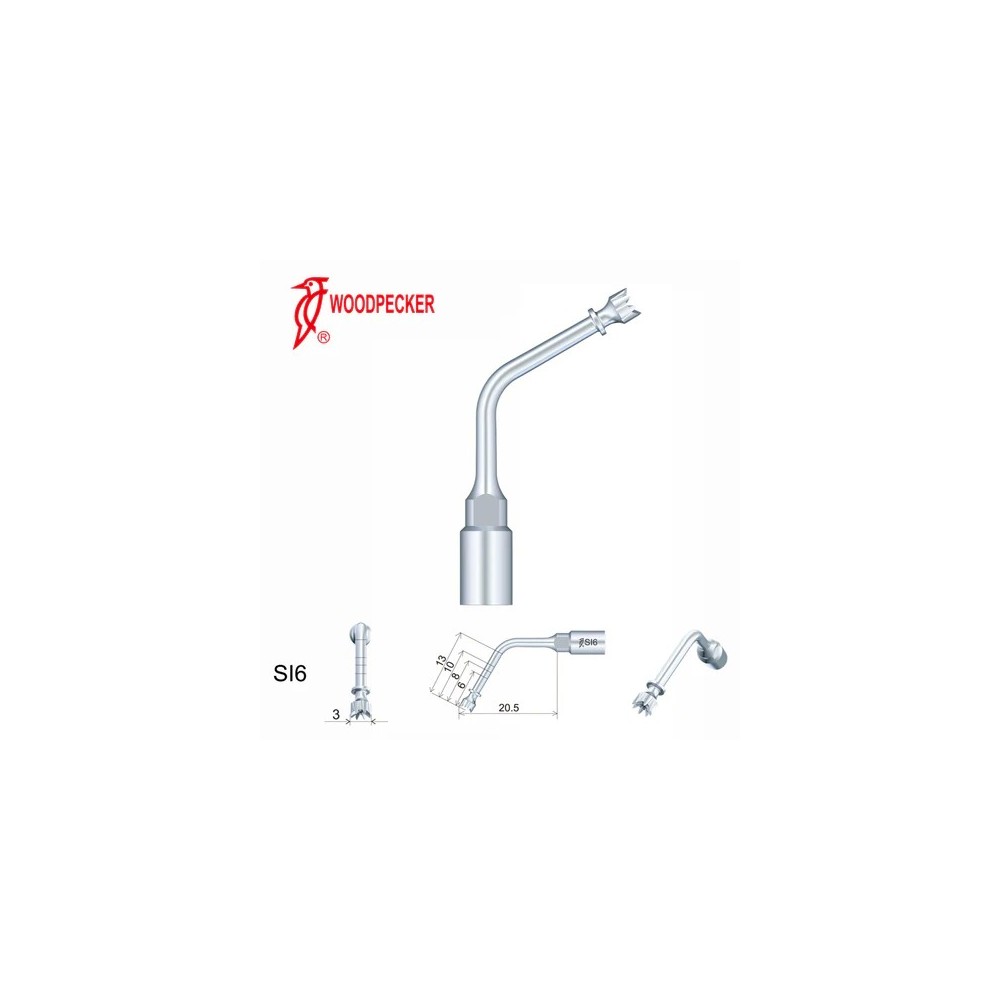 Woodpecker Ultrasonic Piezo Bone Surgery Tips fit for AiSurgery, Surgic Smart&Satelec Piezo