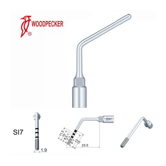 Woodpecker Ultrasonic Piezo Bone Surgery Tips fit for AiSurgery, Surgic Smart&Satelec Piezo