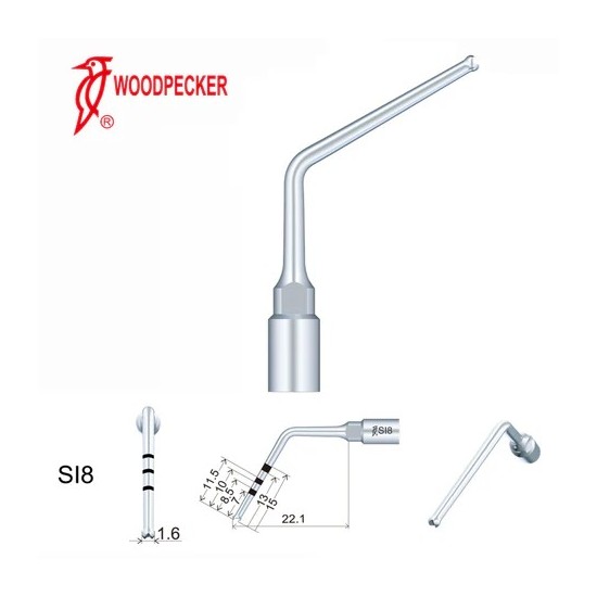 Woodpecker Ultrasonic Piezo Bone Surgery Tips fit for AiSurgery, Surgic Smart&Satelec Piezo