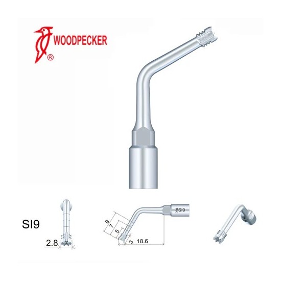 Woodpecker Ultrasonic Piezo Bone Surgery Tips fit for AiSurgery, Surgic Smart&Satelec Piezo