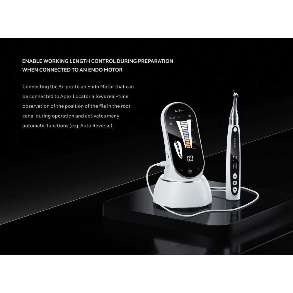 Woodpecker® Ai-Pex Multi-Frequency Apex Locator w/ Pulp Tester