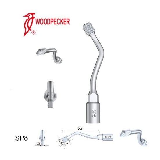 Woodpecker Ultrasonic Piezo Bone Surgery Tips fit for AiSurgery, Surgic Smart&Satelec Piezo