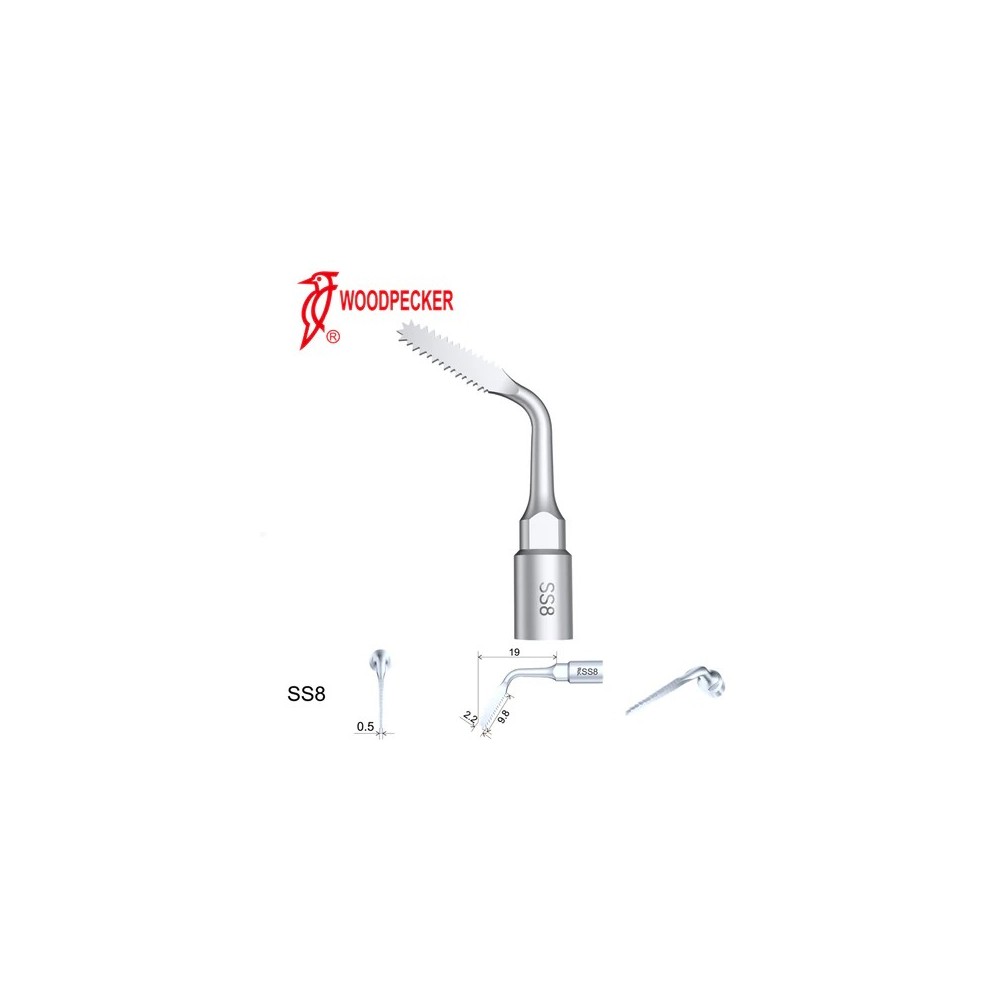 Woodpecker Ultrasonic Piezo Bone Surgery Tips fit for AiSurgery, Surgic Smart&Satelec Piezo