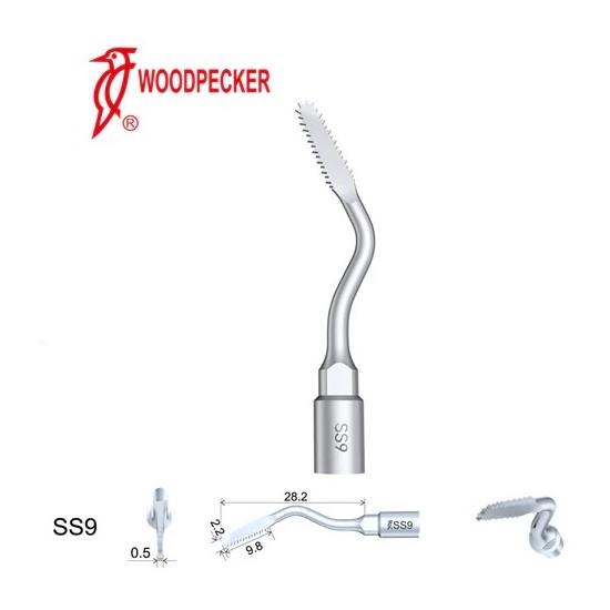 Woodpecker Ultrasonic Piezo Bone Surgery Tips fit for AiSurgery, Surgic Smart&Satelec Piezo