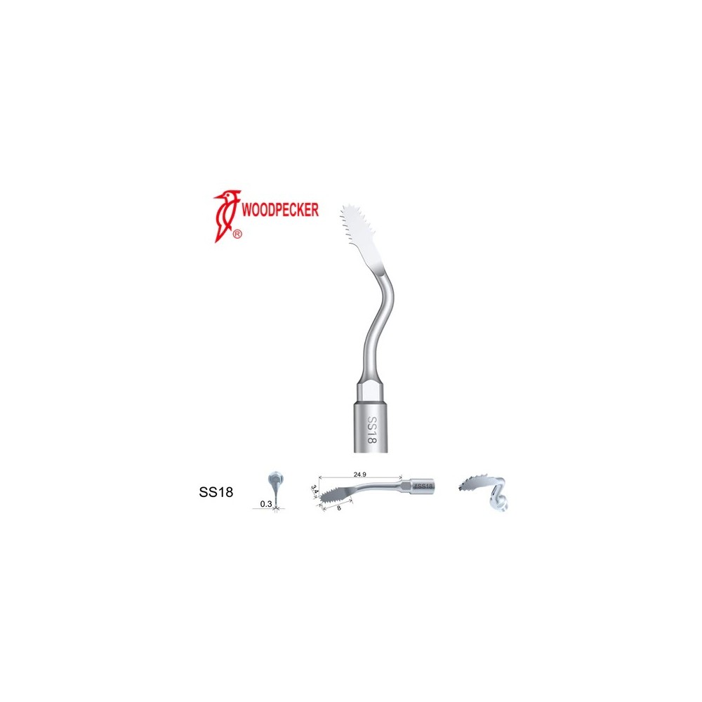 Woodpecker Ultrasonic Piezo Bone Surgery Tips fit for AiSurgery, Surgic Smart&Satelec Piezo