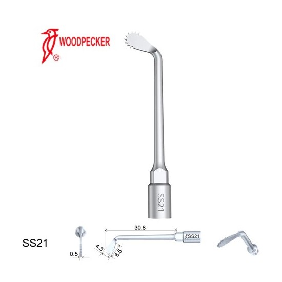 Woodpecker Ultrasonic Piezo Bone Surgery Tips fit for AiSurgery, Surgic Smart&Satelec Piezo