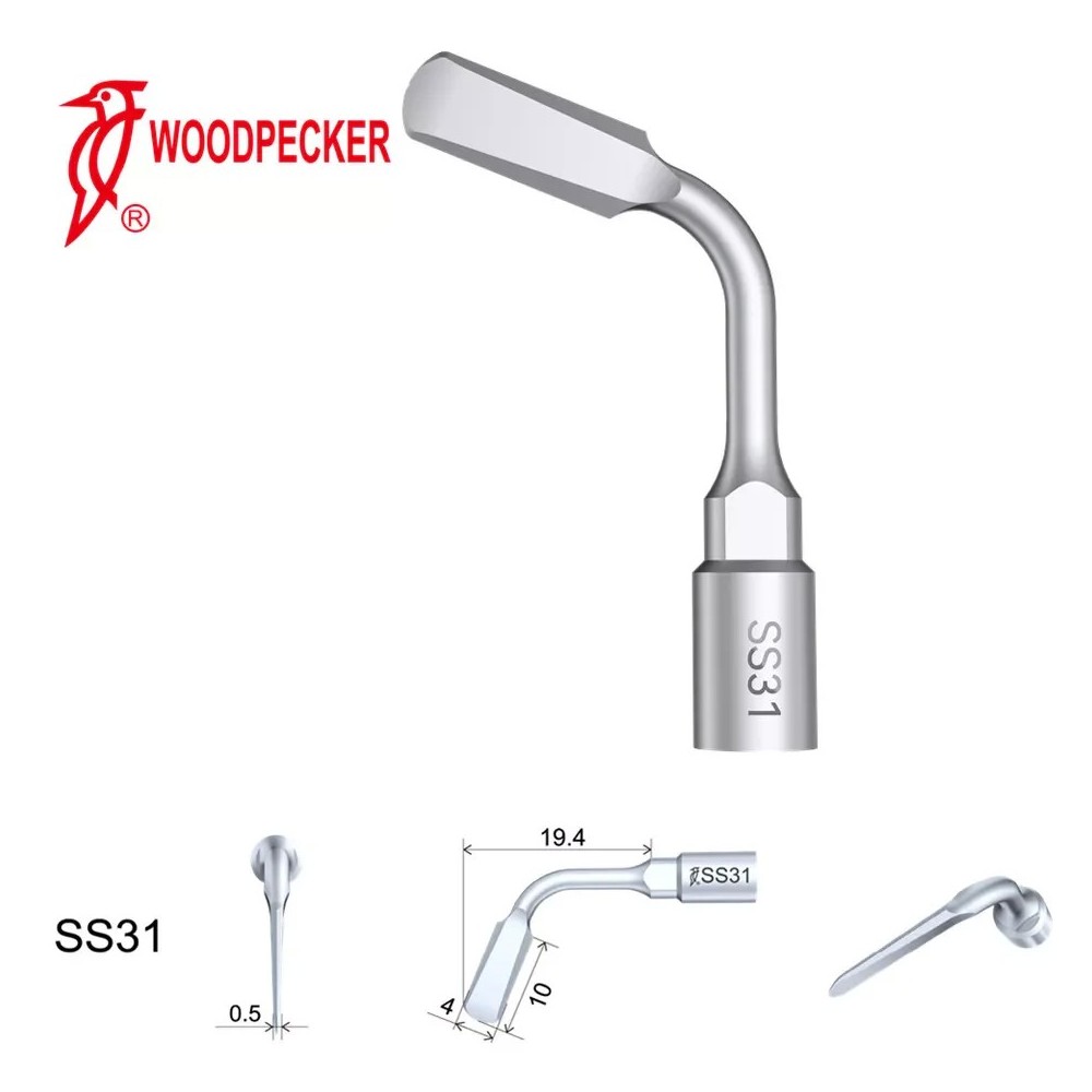Woodpecker Ultrasonic Piezo Bone Surgery Tips fit for AiSurgery, Surgic Smart&Satelec Piezo