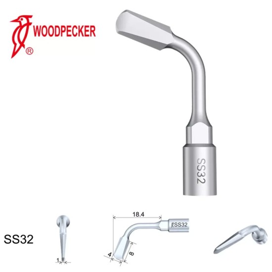 Woodpecker Ultrasonic Piezo Bone Surgery Tips fit for AiSurgery, Surgic Smart&Satelec Piezo