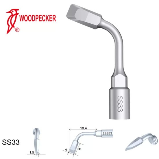 Woodpecker Ultrasonic Piezo Bone Surgery Tips fit for AiSurgery, Surgic Smart&Satelec Piezo