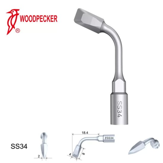 Woodpecker Ultrasonic Piezo Bone Surgery Tips fit for AiSurgery, Surgic Smart&Satelec Piezo