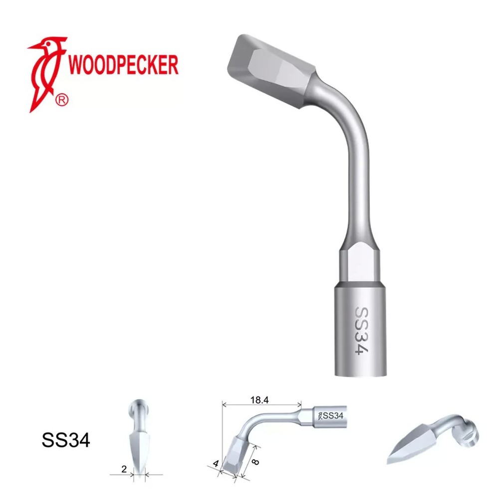 Woodpecker Ultrasonic Piezo Bone Surgery Tips fit for AiSurgery, Surgic Smart&Satelec Piezo