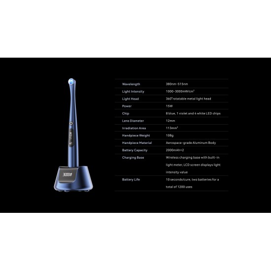 Woodpecker® X-Star Premium Broad Spectrum Curing Light