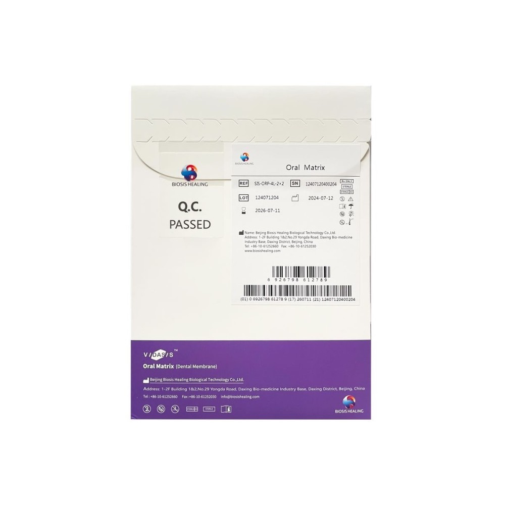 VIDASIS® Dental Absorbable Membrane 20x20mm for Tissue Repair and Regeneration