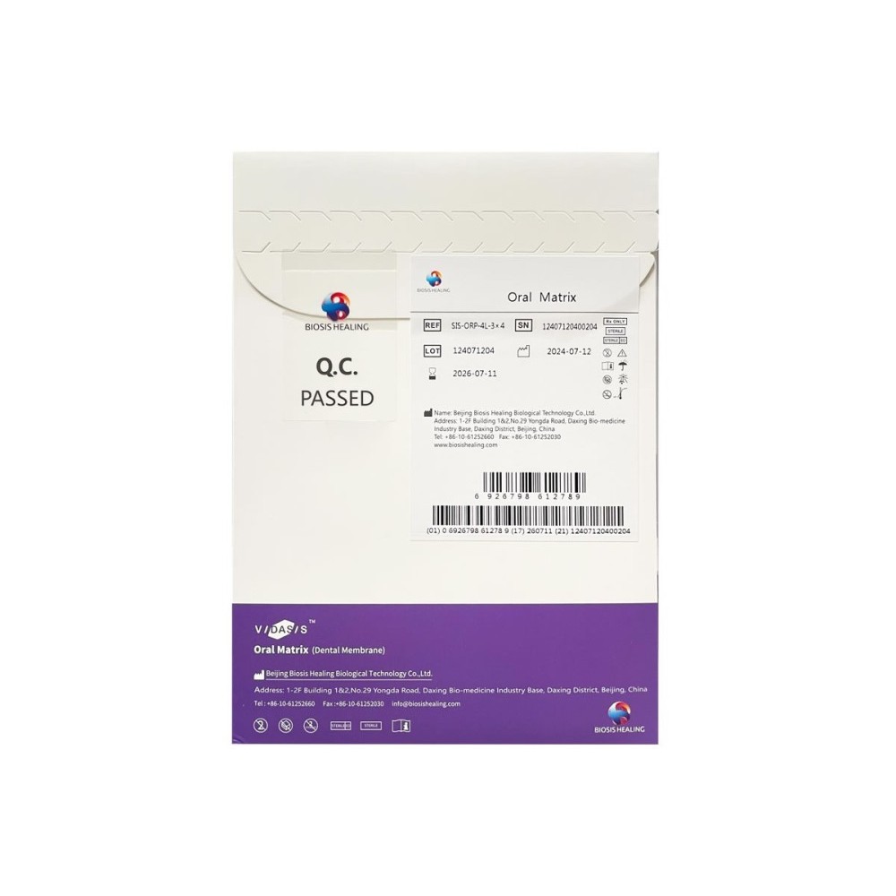 VIDASIS® Dental Absorbable Membrane 30x40mm for Tissue Repair and Regeneration
