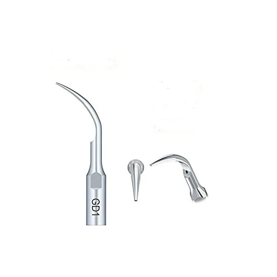 Ultrasonic Scaler Silver Tips-G1/GD1 5pcs for DTE/NSK/Satalec Supragingival Scaling
