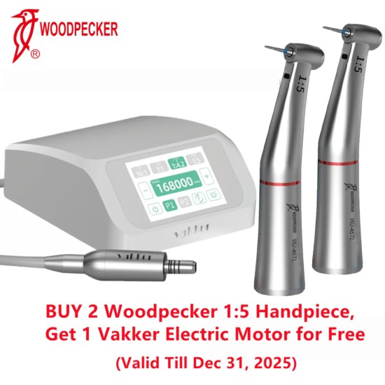 Woodpecker® 1:5 Electric Handpiece w/ Fiber Optic