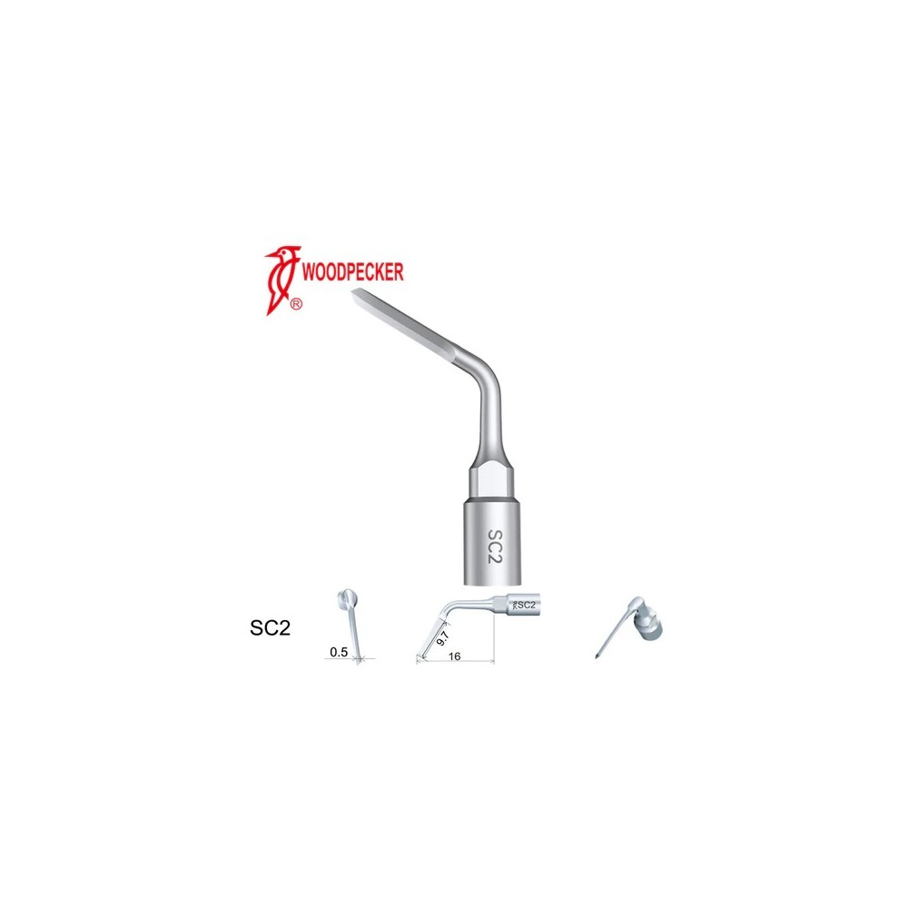 Woodpecker Ultrasonic Piezo Bone Surgery Tips fit for AiSurgery, Surgic Smart&Satelec Piezo