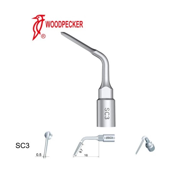 Woodpecker Ultrasonic Piezo Bone Surgery Tips fit for AiSurgery, Surgic Smart&Satelec Piezo